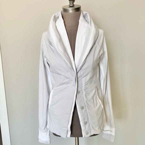 Lululemon to class jacket Size 6 Grey - Picture 2 of 11